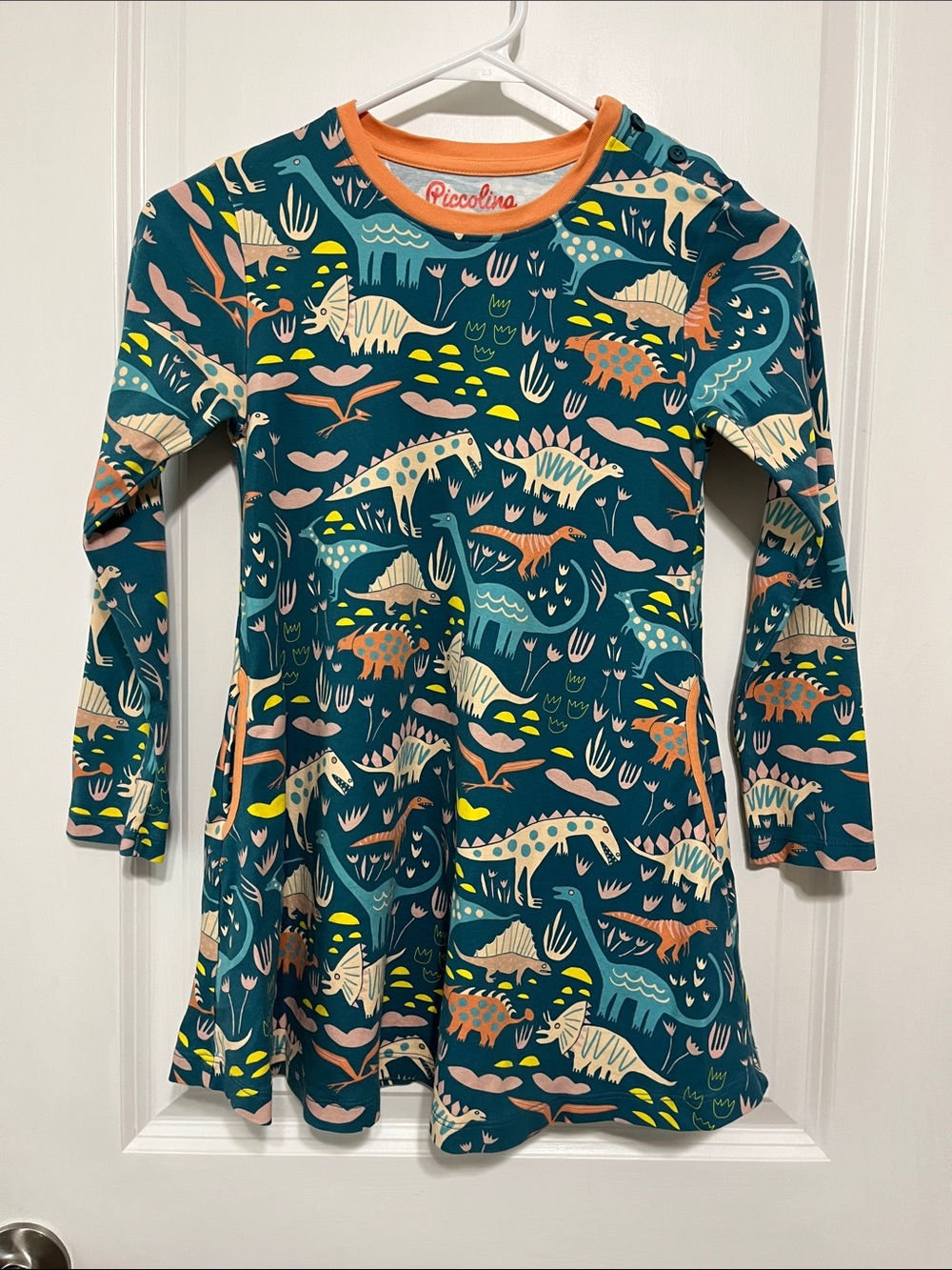 Piccolina Paleontology Tunic Dress Sz 10